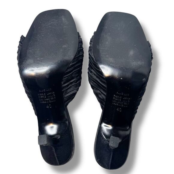 ALIAS MAE Women’s Elegant Black- Lia Knotted Heeled Sandals Size 40 - Picture 6 of 8